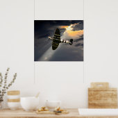 超海洋スピットファイア ポスター (キッチン)