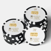 超特売 ビジネス 割引 QRコード 詳細 ポーカーチップ (積み重ね)
