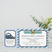 超特急のチケットの招待状 招待状 (スタンド正面)