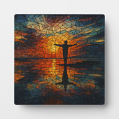 超現実のモザイク：抽象芸術運動の視覚 フォトプラーク (正面)