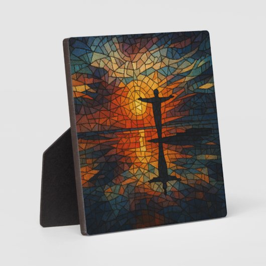 超現実のモザイク：抽象芸術運動の視覚 フォトプラーク (正面)