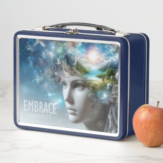 超現実ファンタジーを心に抱き込む メタルランチボックス (インサイチュ)