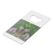 超現実ファンタジー虹彩フローラパス クレジットカード栓抜き (裏面アングル)