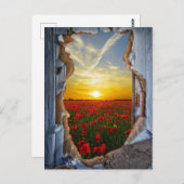 超現実ファンタジー ポストカード (正面/裏面)