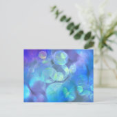 超現実フラクタル抽象デザイン ポストカード (スタンド正面)