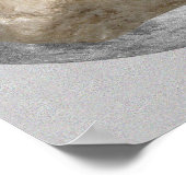 超現実ヴィンテージ熱狂する芸術 ポスター (角)