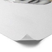 超現実ヴィンテージ熱狂する芸術 ポスター (角)