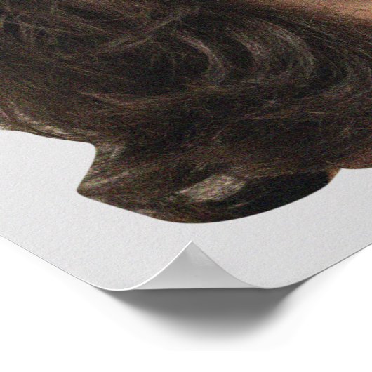 超現実ヴィンテージ熱狂する芸術 ポスター (角)