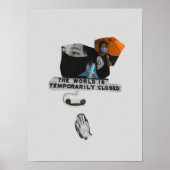 超現実ヴィンテージ熱狂する芸術 ポスター (正面)