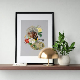 超現実ヴィンテージ熱狂する芸術 ポスター