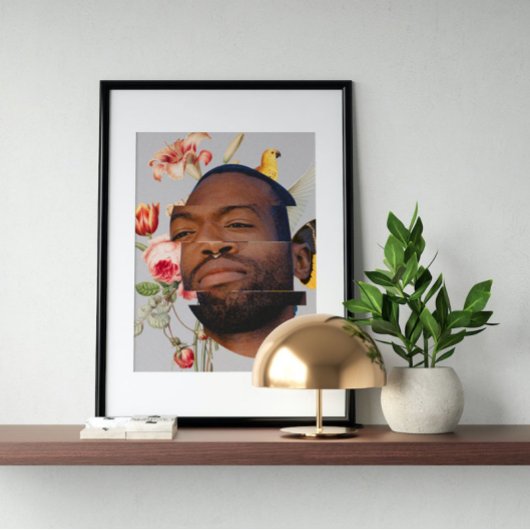 超現実ヴィンテージ熱狂する芸術 ポスター