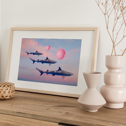 超現実ヴィンテージ熱狂する芸術 ポスター