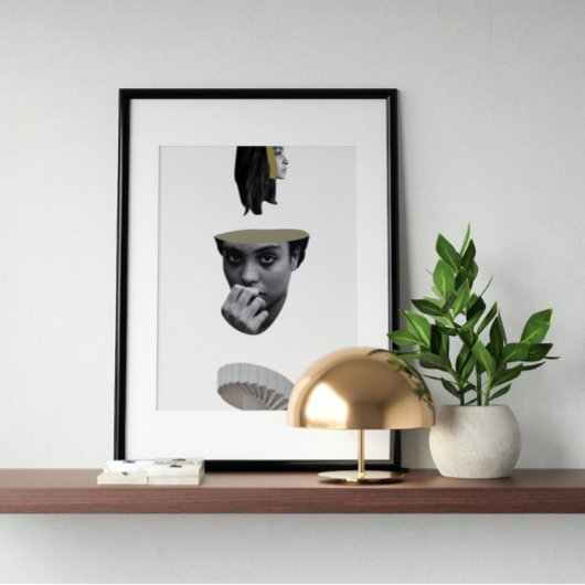 超現実ヴィンテージ熱狂する芸術 ポスター