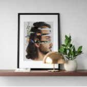 超現実ヴィンテージ熱狂する芸術 ポスター