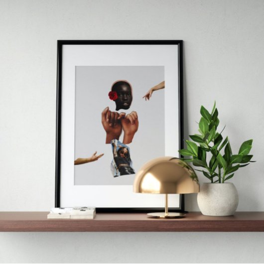 超現実ヴィンテージ熱狂する芸術 ポスター