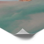 超現実ヴィンテージ熱狂する芸術 ポスター (角)