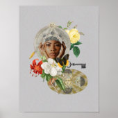 超現実ヴィンテージ熱狂する芸術 ポスター (正面)