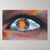 超現実ヴィンテージ熱狂する芸術 ポスター (正面)