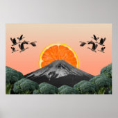 超現実ヴィンテージ熱狂する芸術 ポスター (正面)