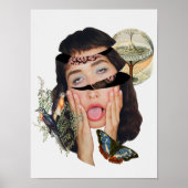 超現実ヴィンテージ熱狂する芸術 ポスター (正面)