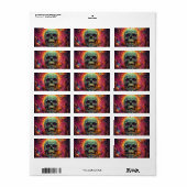 超現実世界 ラベル (フルシート)