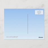 超現実主義のザクロ葉書 ポストカード (裏面)