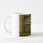 超現実主義の博物館で絵を描くこと コーヒーマグカップ (左)