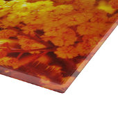 超現実主義の色を持つミモサのカッティングボード カッティングボード (角)