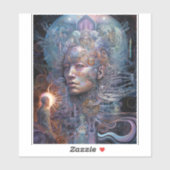 超現実人幻想的な芸術 シール (シート)