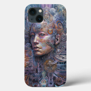 超現実人幻想的な芸術 iPhone 13ケース