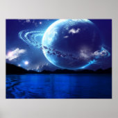 超現実夜間惑星 ポスター (正面)