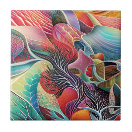 超現実景観タイル タイル