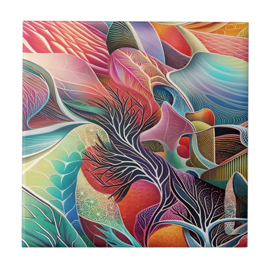 超現実景観タイル タイル (正面)