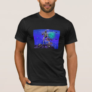 超現実海底/がん〔占星術の〕十二宮図誕生日徴候 Tシャツ