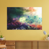 超現実的なシーン キャンバスプリント (インサイチュ (リビング))