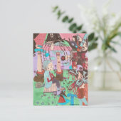 超現実的なスケッチフォスティヌスのはがき ポストカード (スタンド正面)