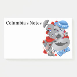 超現実的なパズル顔ポストイットノート ポストイット