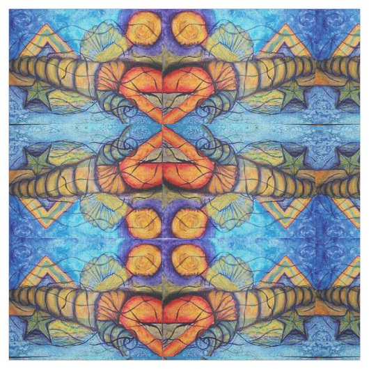 超現実的なファンタジーのデザイン ファブリック (見本)