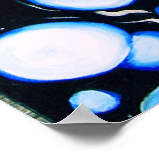 超現実的なファンタジーマッシュルームワンダーランド ポスター (角)