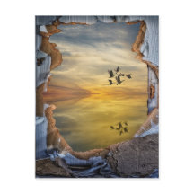 超現実的なファンタジー景観