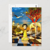 超現実的な作品 ポストカード (正面/裏面)