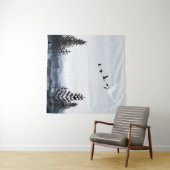 超現実的な冬の風景 タペストリー (インサイチュ(横))