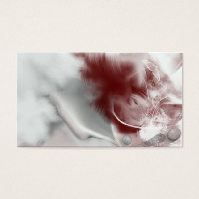 超現実的な名刺デザイン (正面)