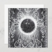 超現実的な宇宙の窓 招待状 (正面/裏面)