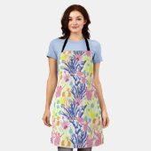 超現実的な庭園 エプロン (着用した状態)