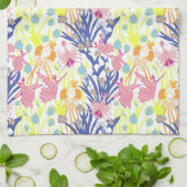 超現実的な庭園 キッチンタオル (折り畳み)