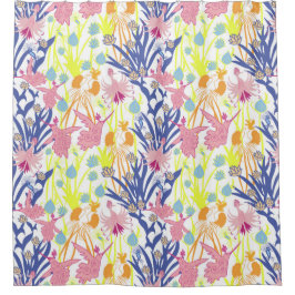 超現実的な庭園 シャワーカーテン