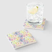 超現実的な庭園 ストーンコースター (横)