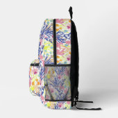 超現実的な庭園 プリントバックパック (右)