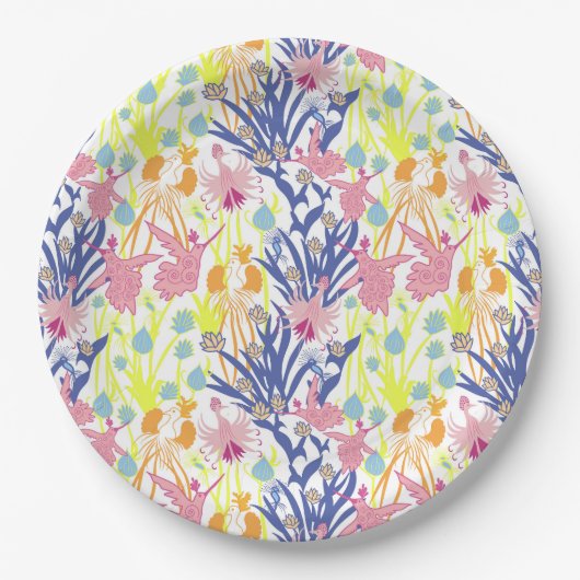 超現実的な庭園 ペーパープレート (正面)